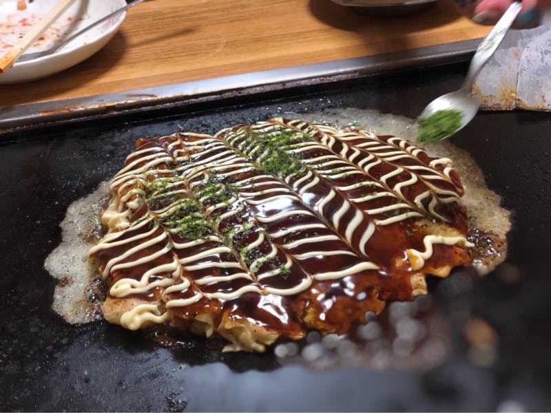 グルメ | お好み焼き | 高品質で安いネイルサロンABCネイル 北千住店