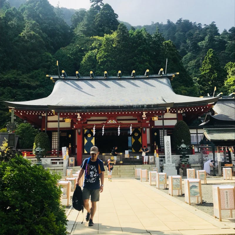 おでかけ | 大山阿夫利神社 | 高品質で安いネイルサロンABCネイル 大宮店